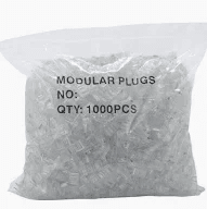 RJ45 CAT5E Plastic Packet